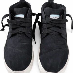 Toms Women’s Black Canvas Chukka Boots